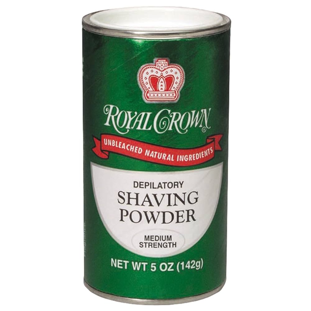 ROYAL CROWN DEPILATORY SHAVING POWDER  5.Oz