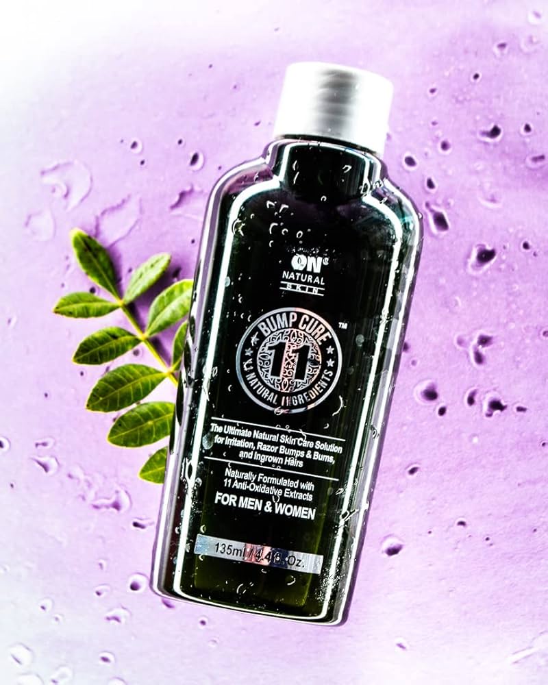ON NATURAL SKIN BUMP CURE 11 natural ingrdients  4.4 Oz