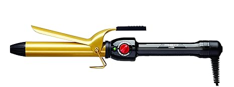 RED BY KISS CERAMIC TOURMALINE PROFESSIONAL CURLING IRON 1"  450F   18.3 Oz