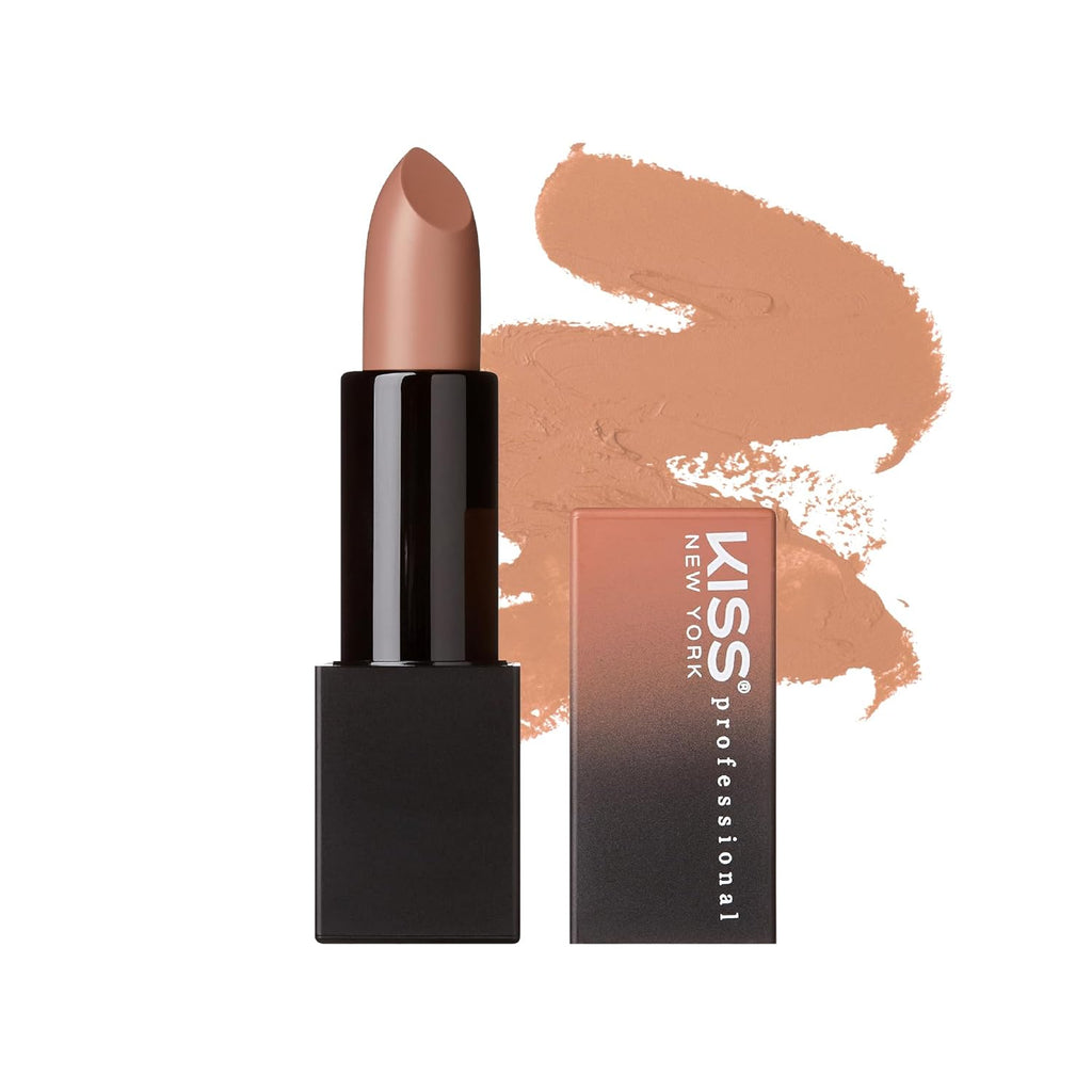 KISS NEW YORK SATIN LIPSTICK HONEY GLAZE SLSO2   0.12 Oz