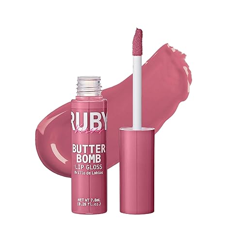 RUBY KISSES BUTTER BOMB LIP GLOSS BRILLO SUBLIME  0.26 Oz