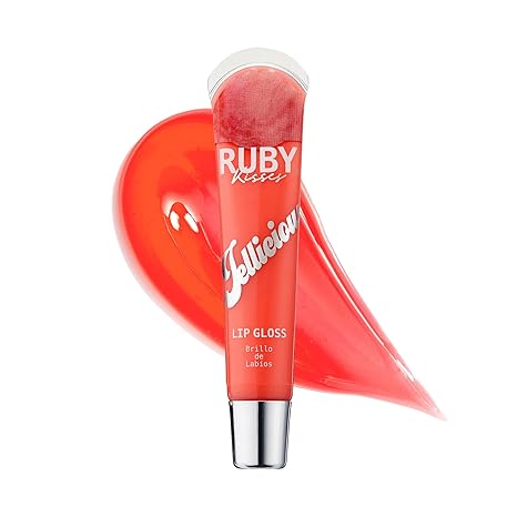 RUBY KISSES JELLICIOUS LIP GLOSS COTTON CANDY  0.5 Oz