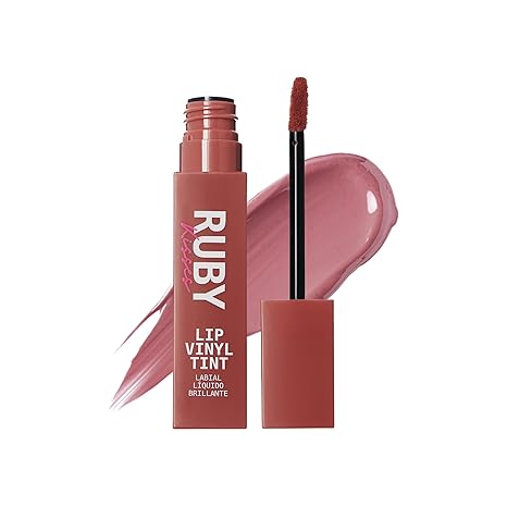 RUBY KISSES LIP VINYL TINT PINK NUDE RKT04  0.09 Oz