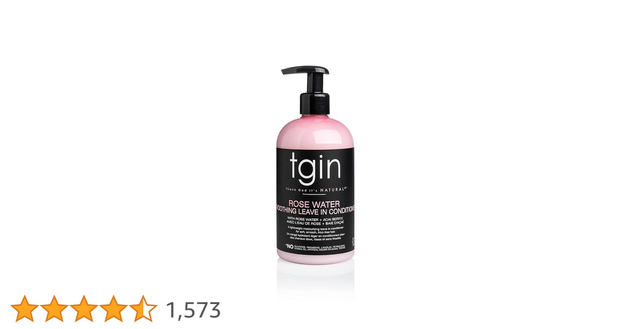 Tgin rose eater smoothing leave in conditioner
