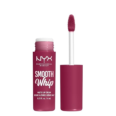 NYX SMOOTH WHIP MATTE LIP CREAM FUZZY SLIPPERS WMLC08  0.13 Oz
