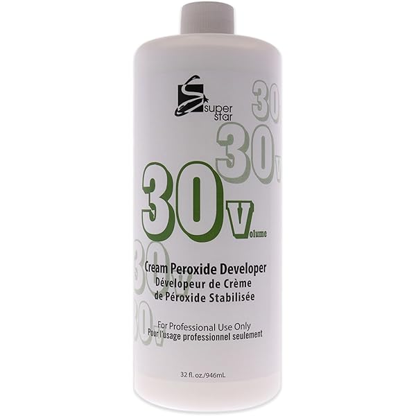 SUPER STAR 30 Volume CREAM PEROXIDE DEVELOPER  16Oz.