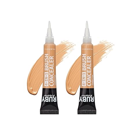 RUBY KISSES PRUSH CONCEALER WARM NUDE RKBC031  0.37 Oz