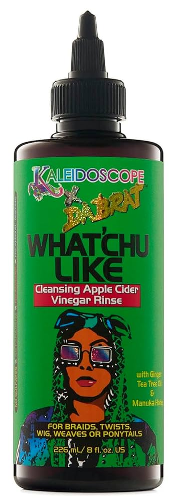 KALEIDOSCOBE BABRAT WHAT`CHU LIKE cleansing apple cider vinegar rinse  8.Oz