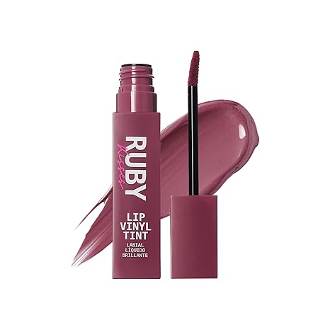 RUBY KISSES LIP VINYL TINT DUSTY MAUVE RKT05  0.09 Oz