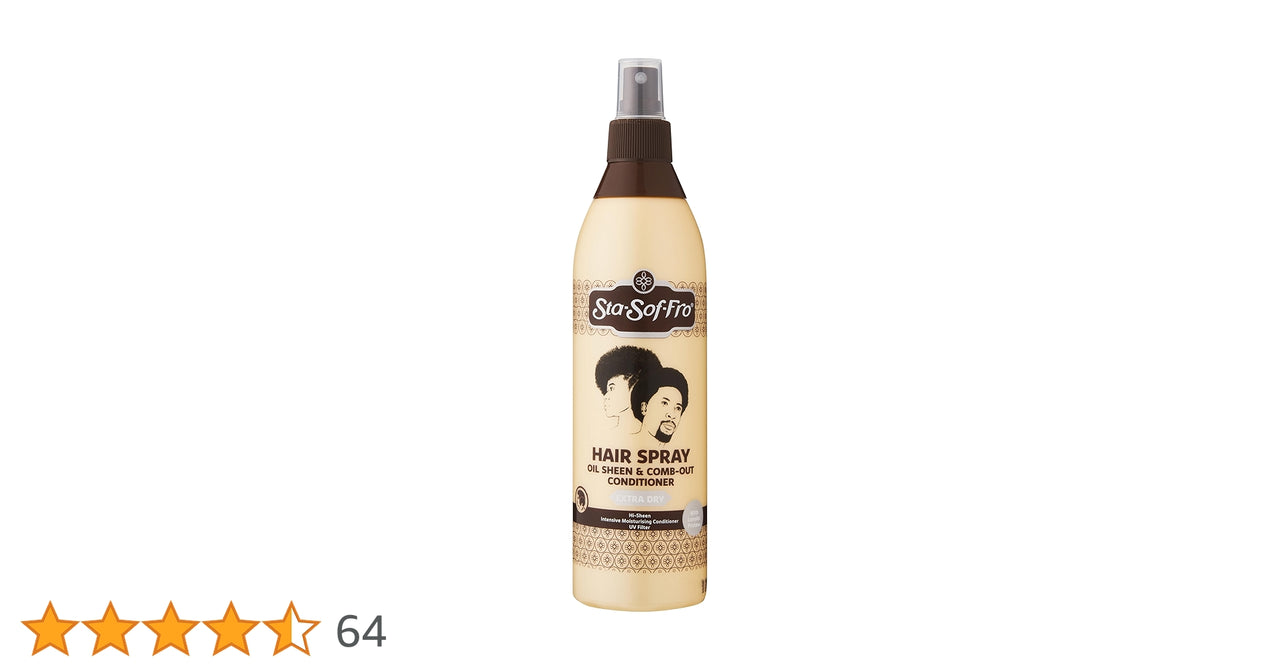 STA_SOF_FRO HAIR SPRAY oil sheen & comb_out conditioner 8.45 Oz