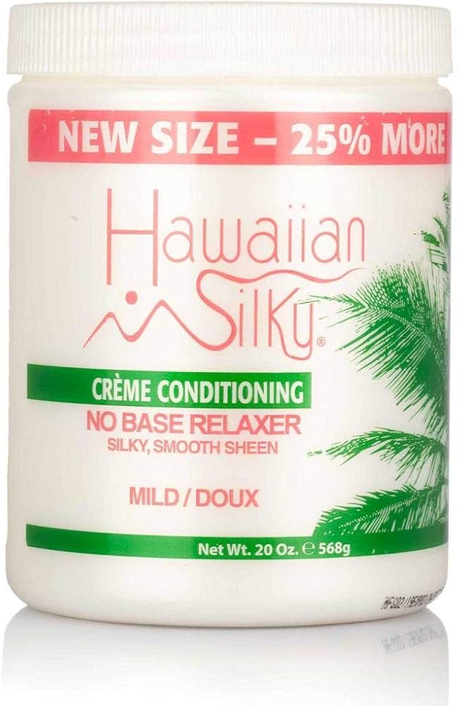 HAWAIIAN SILKY CREME CONDITIONING SILKY SMOOTH SHEEN  20.Oz