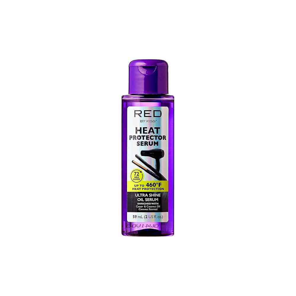 RED BY KISS heat protector serum ultra shine oil serum 2OZ