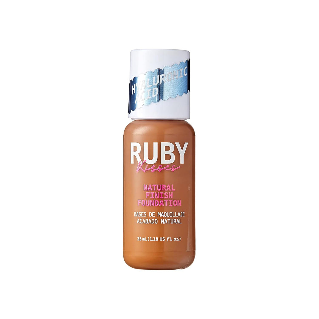 RUBY KISS NATURAL FINISH FOUNDATION CAPPUCCINO  1.18 Oz