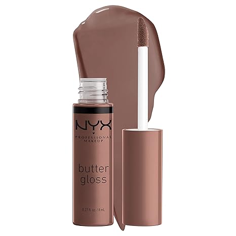 NYX BUTTER GLOSS CINNAMON ROLL BLG48  0.27 Oz