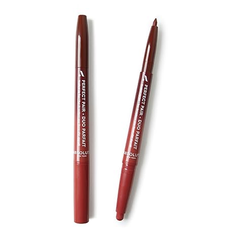 ABSOLUTE PERFECT PAIR . DUO PARFAIT GRADIENT LIP DUO ALD07 SWEET HAZE  0.007 Oz