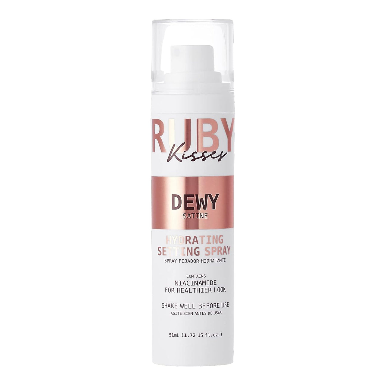 RUBY KISSES DEWY SATINE HADRATING SETTING SPRAY  1.72 Oz