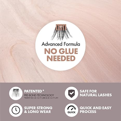 I_ENVY PRESS&GO 1 STEP PRESS_ON METHOD NO GLUE NEEDED PATENTED 2X_VOLUME MIN03 MIN03  0.2 Oz