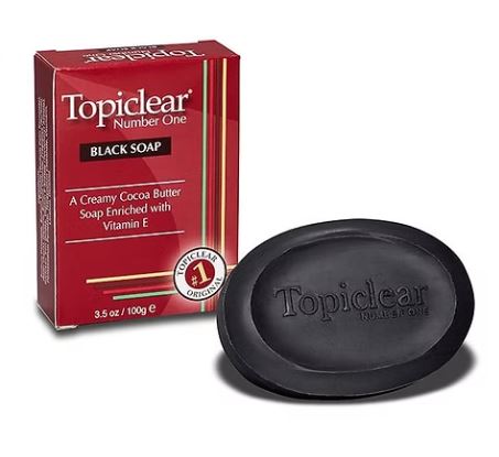 Topiclear number one black soap