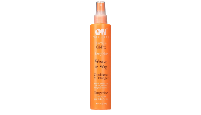 ON NATURAL WEAVE & WIG CONDITIONER &? DETANGLER TANGERINE  8.Oz