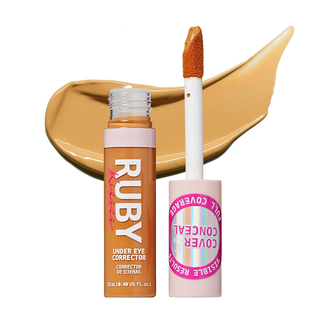RUBY KISSES UNDER EYE CORRECTOR WARM HONEY RKC320  0.40 Oz