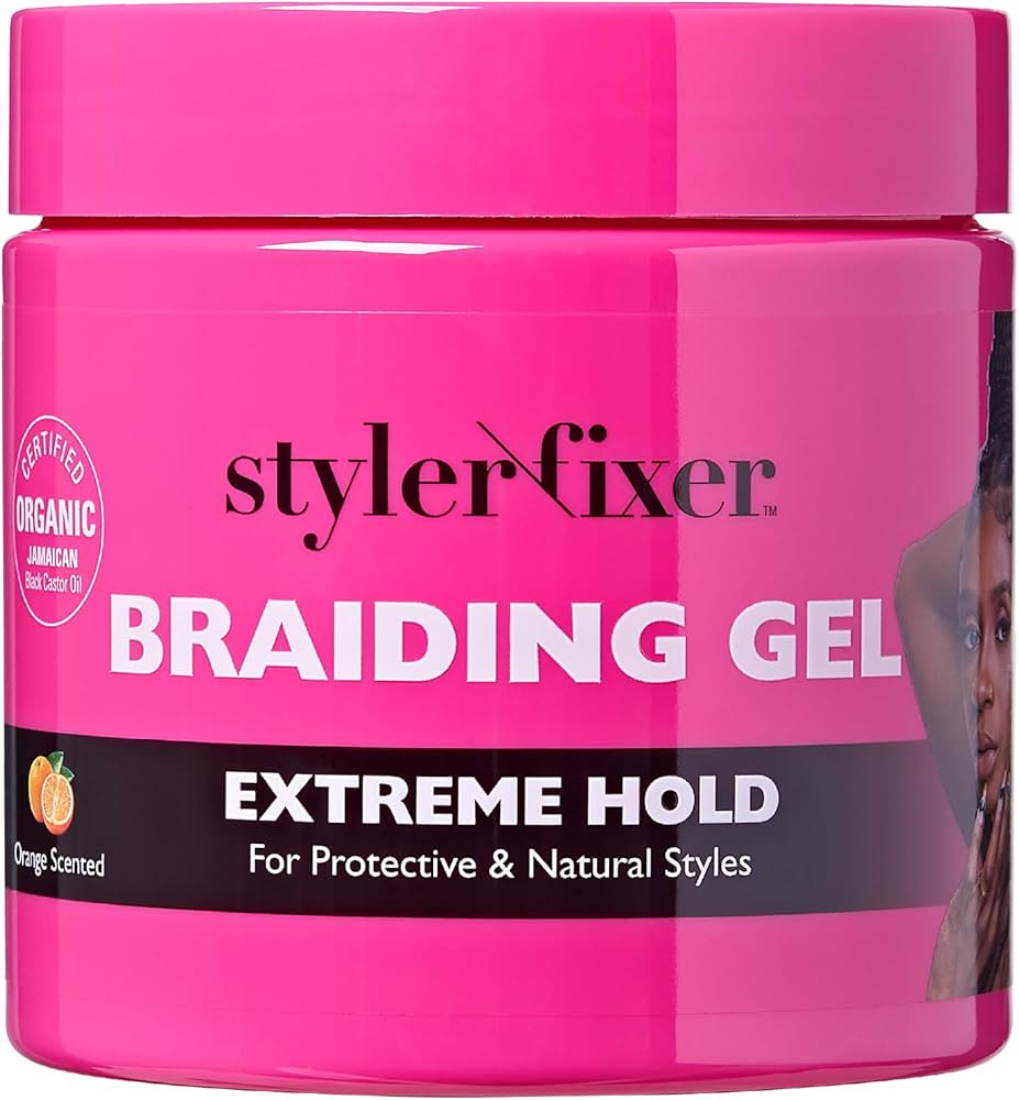 STYYLER FIXER BRAIDING GEL EXTREME HOLD  16.Oz