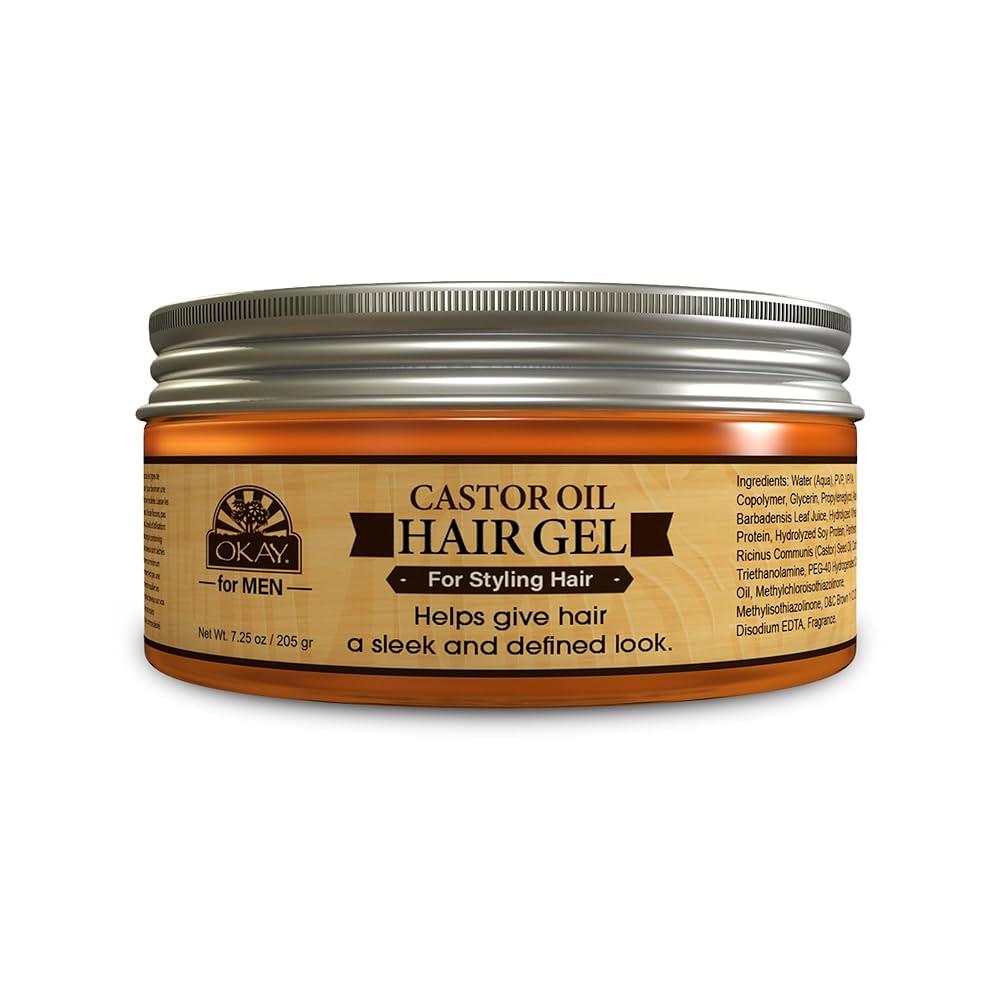 OKAY FOR MEN FOR STYLING HAIR helps give hair a sleek and defined look 7.25 Oz