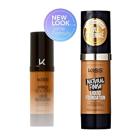 KISS NEW YORK PRO TOUCH LIQUID FOUNDATION CLASSIC TAN   1.01 Oz