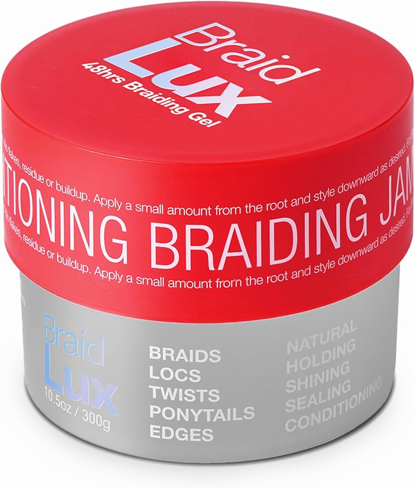 BRAID LUX BRAIDING JAM &JELLY ,SHINE,SEAL,CONDITIONING   10.5 Oz