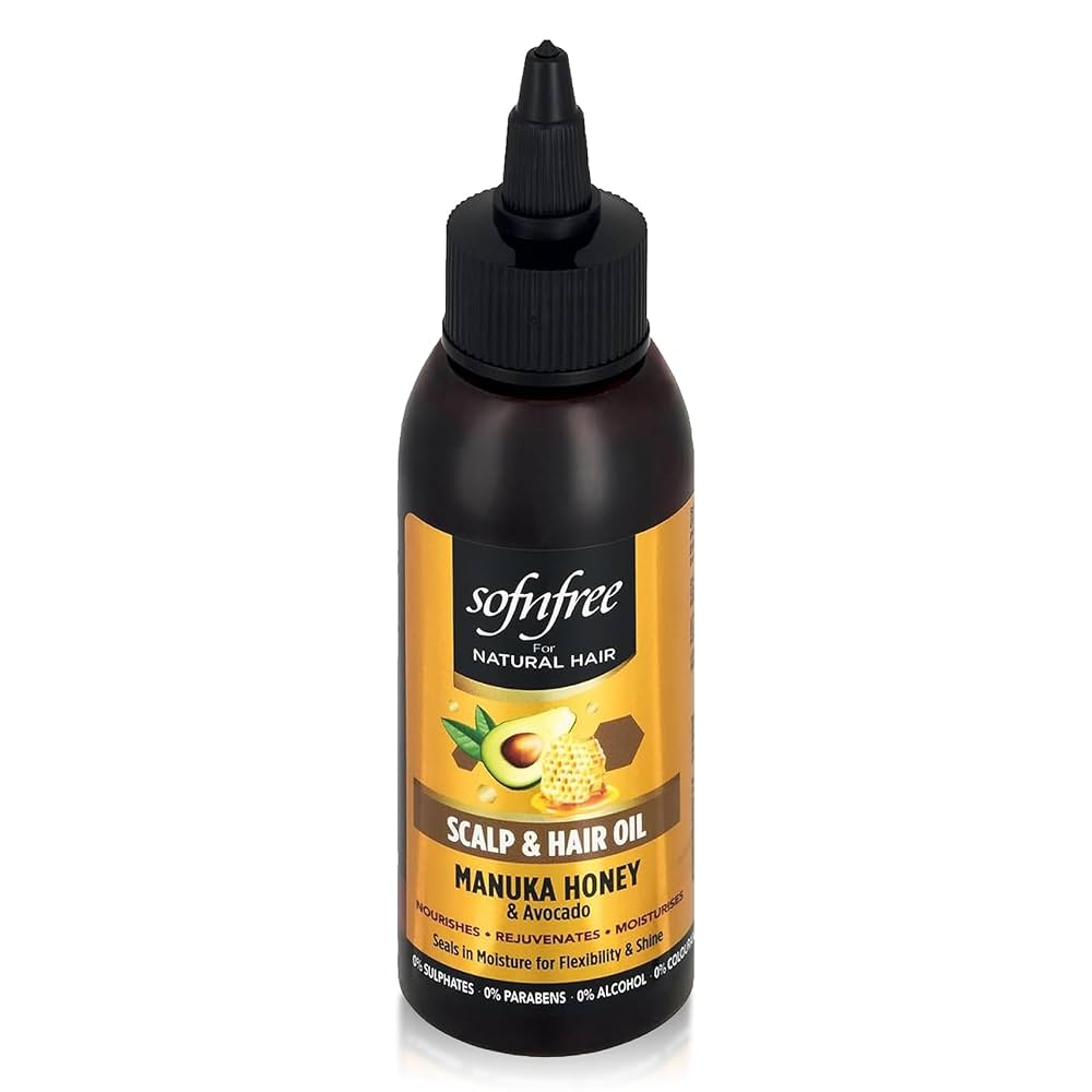 SOFNFREE FOR NATUAL HAIR SCALP&HAIR OIL 3.38 Oz