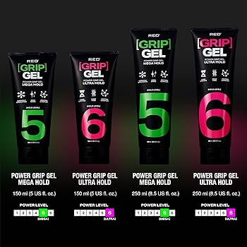 RED BY KISS GRIP GEL POWER GRIP GEL MEGA HOLD  8.5Oz