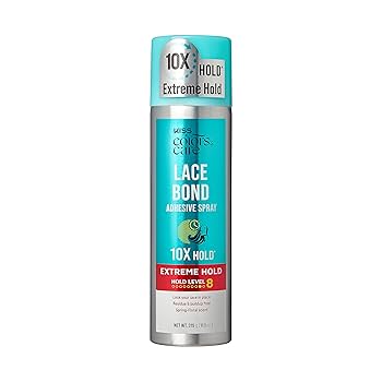 KISS COLORS&CARE LACE BOND ADHESIVE SPRAY EXTREME   11.1Oz