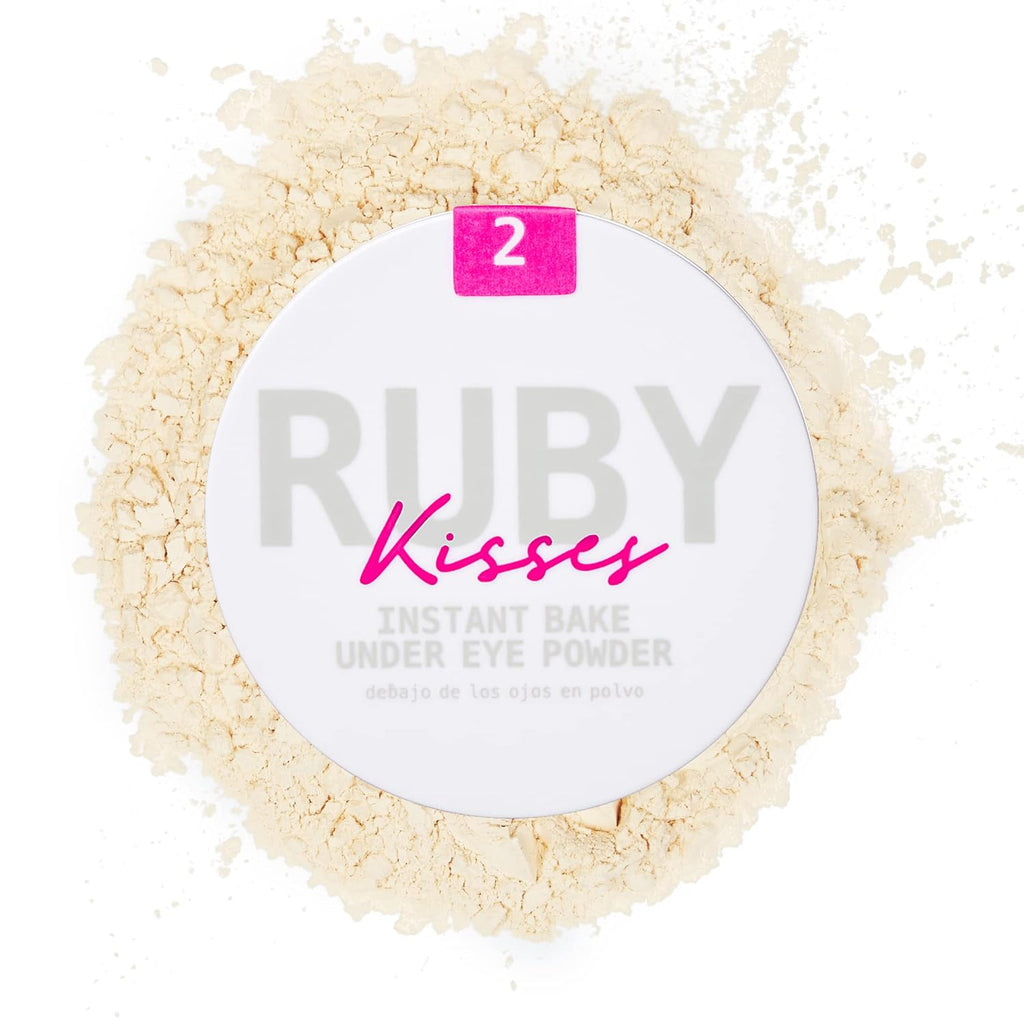 RUBY KISSES INSTANT BAKE UNDER EYE POWDER BANANA  0.12 OZ