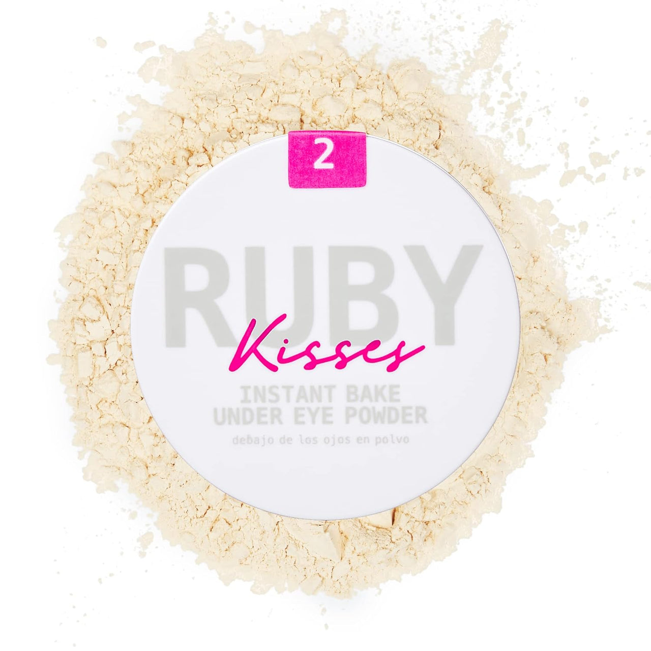RUBY KISSES INSTANT BAKE UNDER EYE POWDER BANANA  0.12 OZ