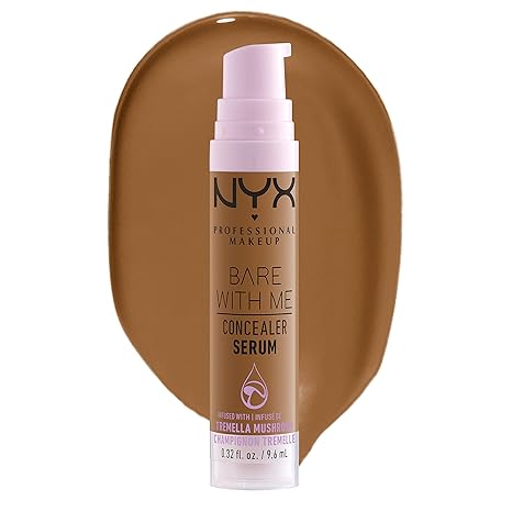 NYX BARE WITH ME CONCEALER SERUM CAMEL  BWMCCS10  0.32 Oz