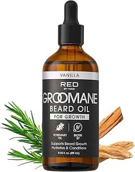 RED BY KISS GROOMANE BEARD OIL FOR GROWTH  3.Oz