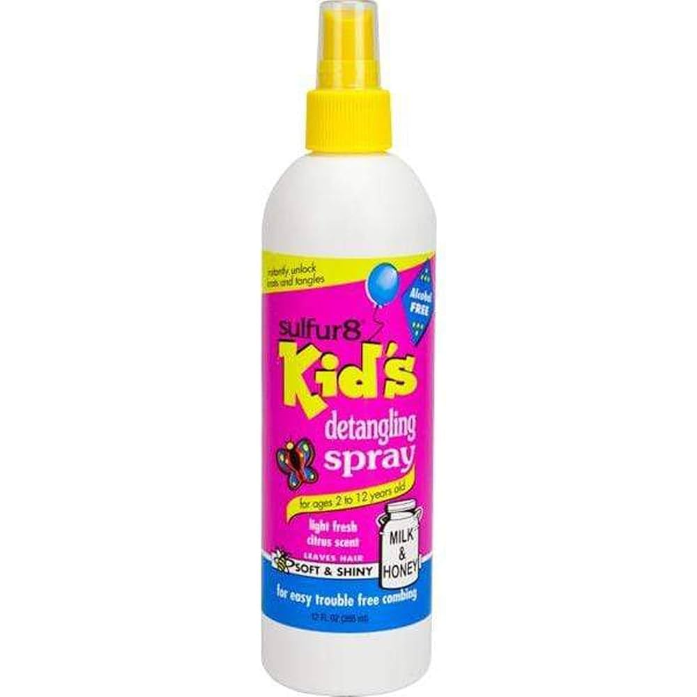 Sulfur8 Kid`s detangling spray soft & shiny  12.Oz