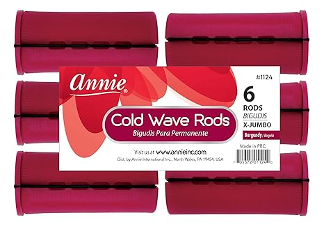 ANNIE COLD WAVE RODS BIGUDIS X_JUMBO #1124   0.12 Oz