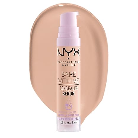 NYX BARE WITH ME CONCEALER SERUM CAMEL  BWMCCS10  0.32 Oz