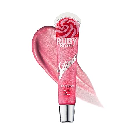 RUBY KISSES JELLICIOUS LIP GLOSS IRRESISTIBLE CANDY  0.5 Oz