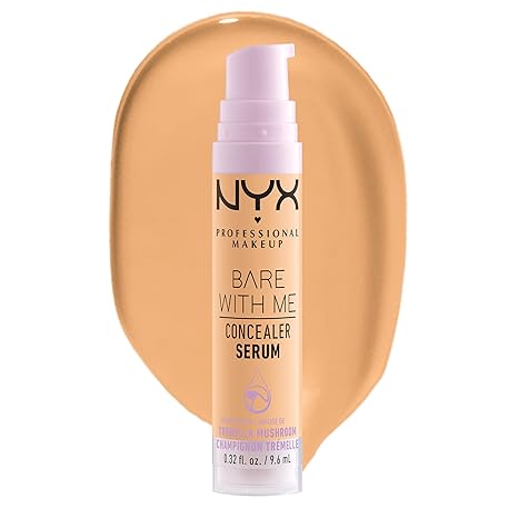 NYX BARE WITH ME CONCEALER SERUM GOLDEN BWMCCS05  0.32 Oz
