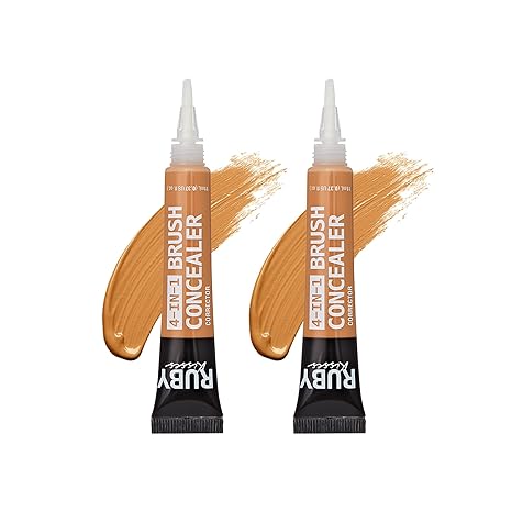 RUBY KISSES PRUSH CONCEALER GOLDEN BEIGE RKBC091   0.37 Oz