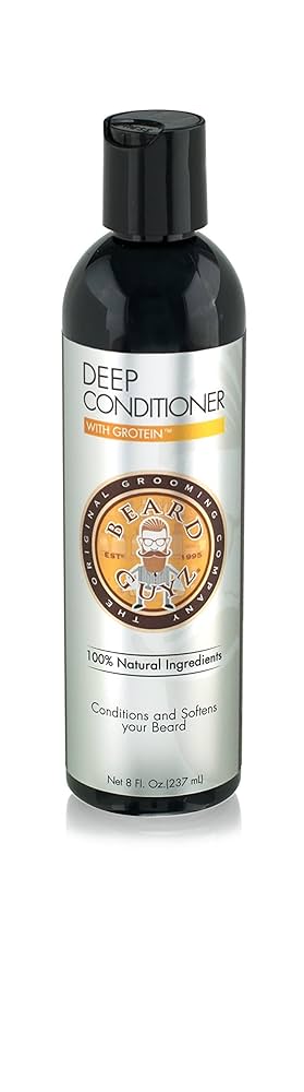 BEARD CONDITIONER WITH GROTEIN CONDITIONS AND SOFTENS  8.Oz