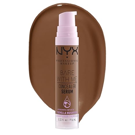 NYX BARE WITH ME CONCEALER SERUM MOCHA BWMCCS11  0.32 Oz