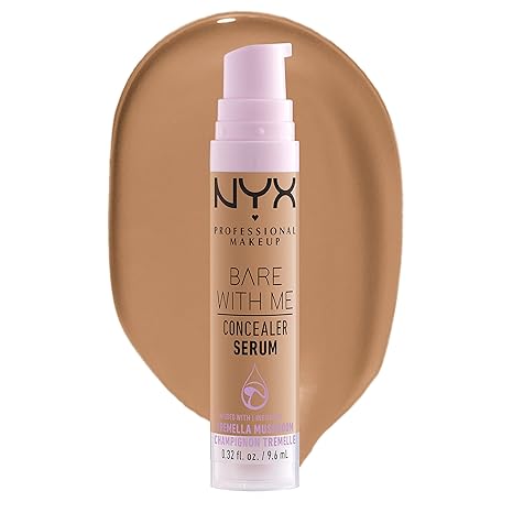NYX BARE WITH ME CONCEALER SERUM CAMEL  BWMCCS10  0.32 Oz