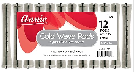ANNIE COLD WAVE 12"  RODS BIGUDIS #1105  1.3  Oz