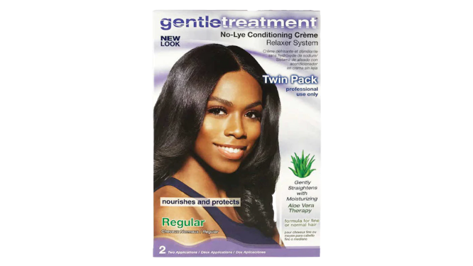 GENTLE TRETMENT NO_LYE CONDITIONING CREME TWIN BACK REGULAR  7.Oz