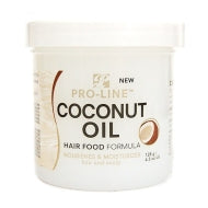 PRO_LINE COCOUNUT OIL HAIR FOOD FORMULA NOURISHES & MOISTURIZES  4.5 Oz