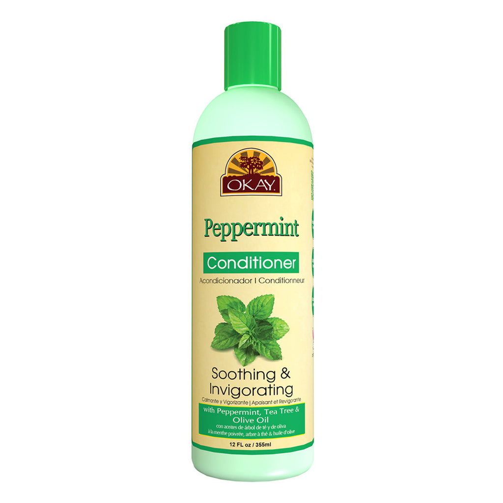 OKAY PEPPERMINT CONDITIONER SOOTHING & INVIGORATING  12.Oz