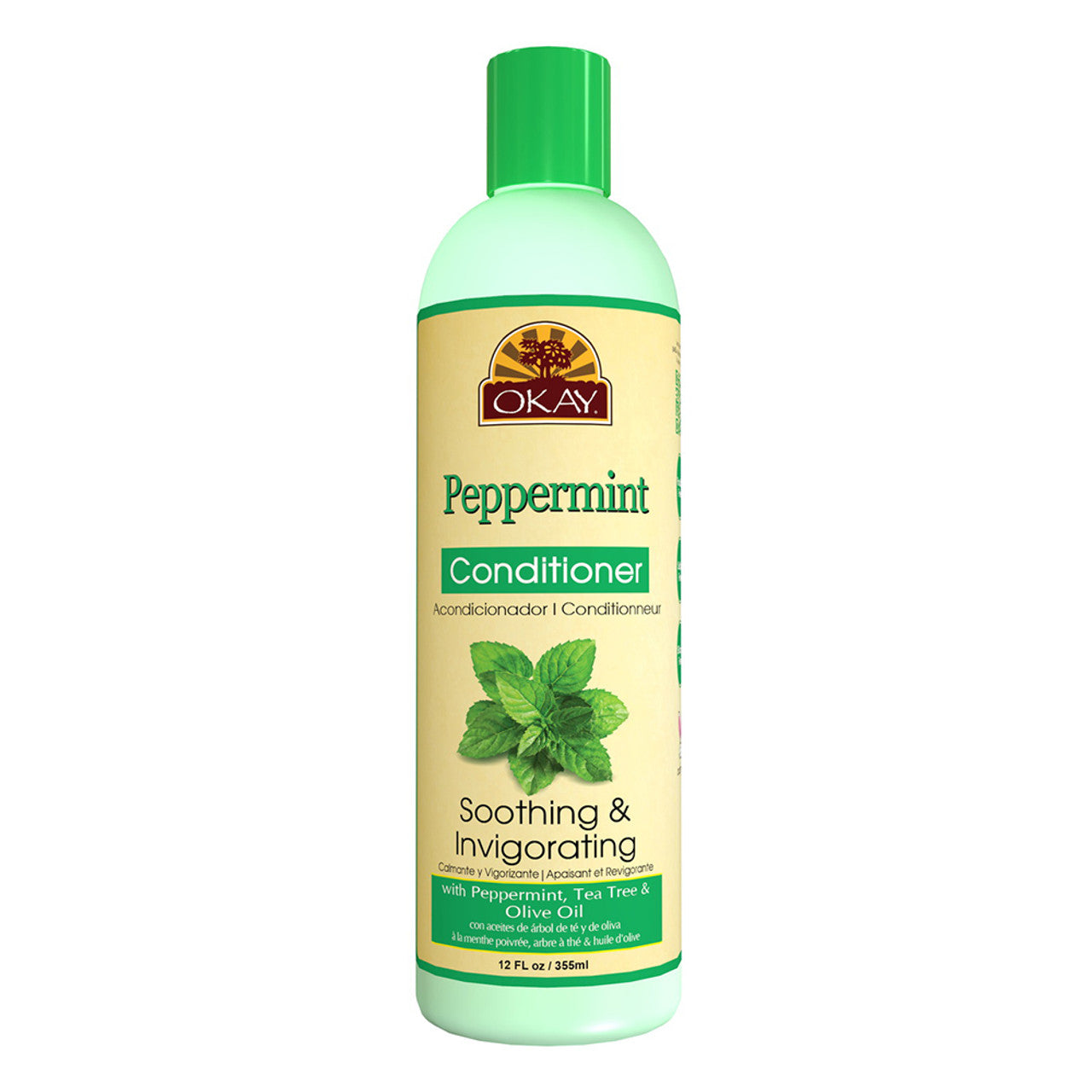 OKAY PEPPERMINT CONDITIONER SOOTHING & INVIGORATING  12.Oz