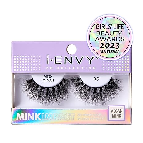 I_IENVY 3D COLLECTION MINKIMPACT 3D MINK_LIKE PLUSH EFFECT  MIP06  0.2 Oz